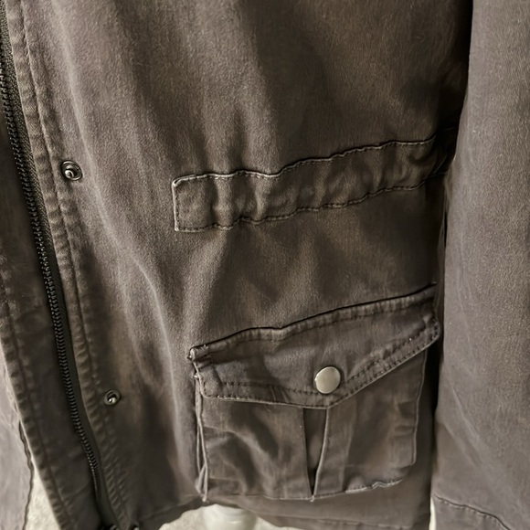 Gray Utility Jacket - Picture 2 of 5